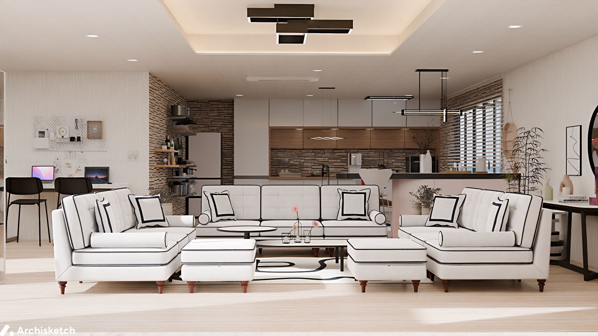 Where Art and Expression Shape Interiors | AI · Archisketch