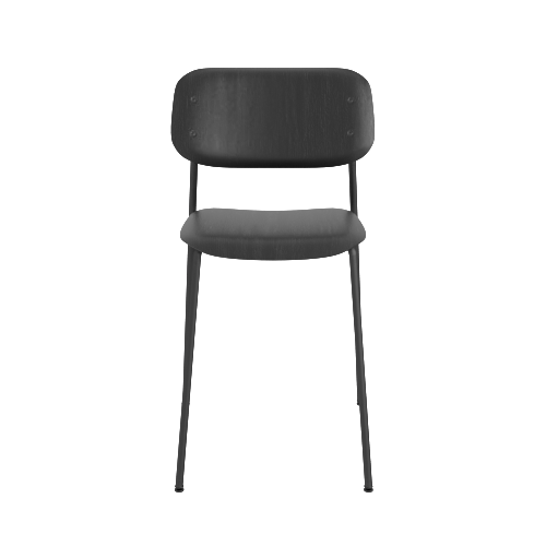 Soft Edge10 Bar Stool (Black)