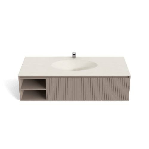 Urban unit lower cabinet expansion type