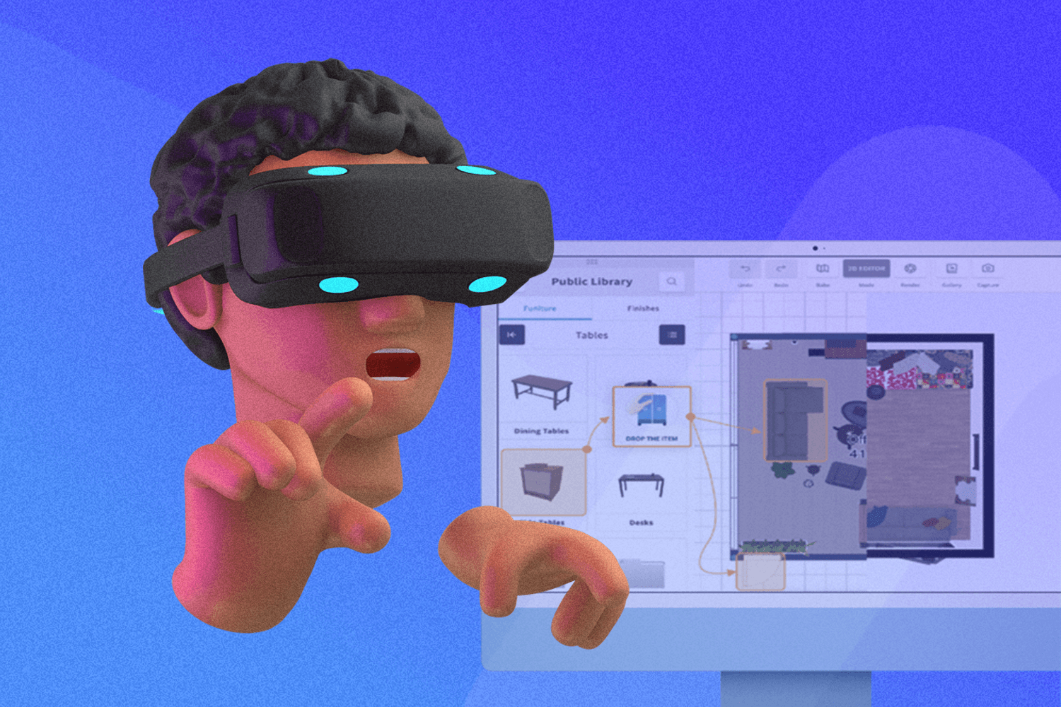 Thumbnail of the article 3D 인테리어로 만드는 상세페이지의 혁신